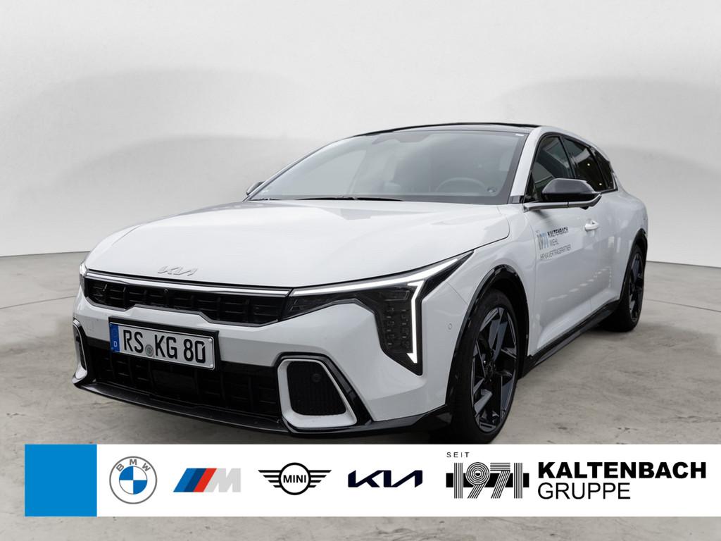 KIA K4 1.6 T-GDI GT-Line in Weiß von vorne KIA K4 1.6 T-GDI GT-Line in Weiß von vorne