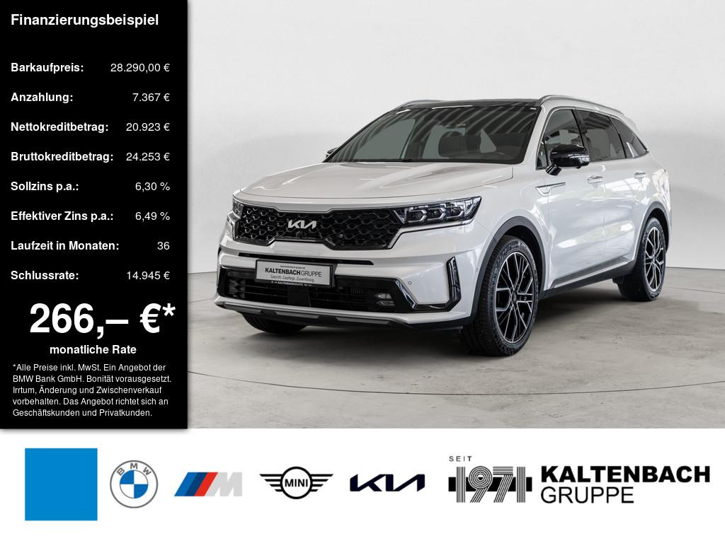 KIA Sorento 2.2 CRDi 4WD Platinum in Weiß von vorne KIA Sorento 2.2 CRDi 4WD Platinum in Weiß von vorne