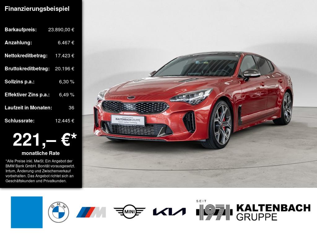 KIA Stinger 3.3 T-GDI GT AWD in Rot von vorne