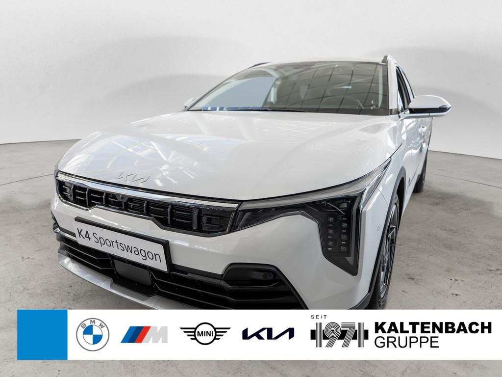 KIA K4 Sportswagon 1.6 T-GDI Spirit in Weiß von vorne