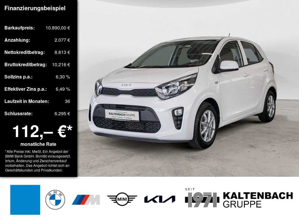 KIA Picanto 1.0 Edition 7 in Weiß von vorne KIA Picanto 1.0 Edition 7 in Weiß von vorne