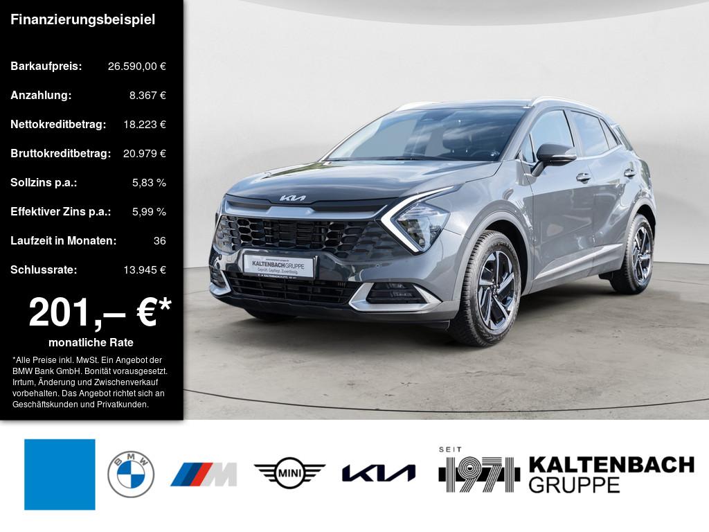 KIA Sportage 1.6 CRDi Vision in Grau von vorne KIA Sportage 1.6 CRDi Vision in Grau von vorne