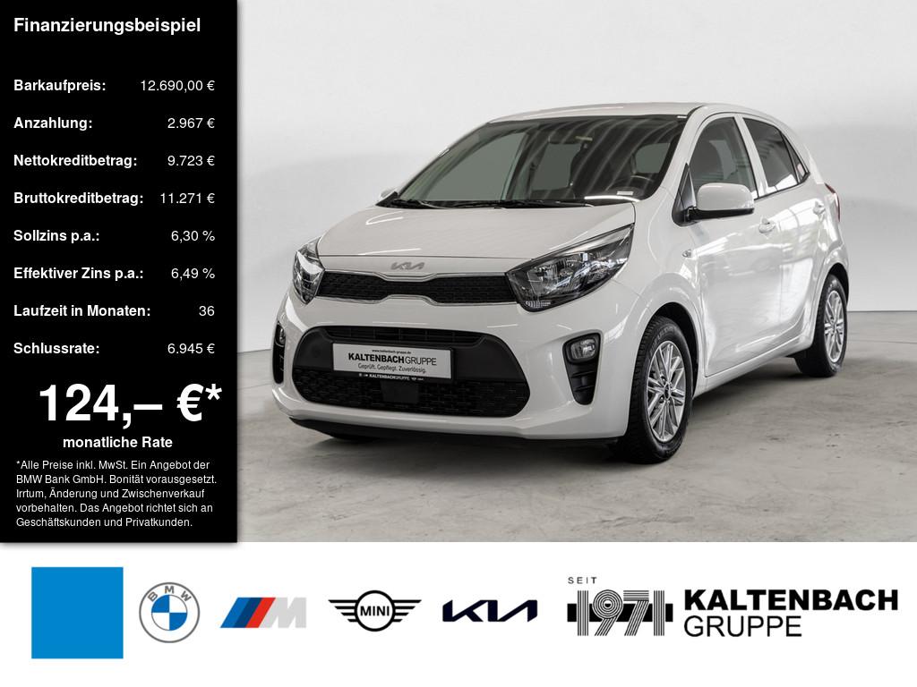 KIA Picanto 1.2 Dream-Team Edition in Weiß von vorne KIA Picanto 1.2 Dream-Team Edition in Weiß von vorne