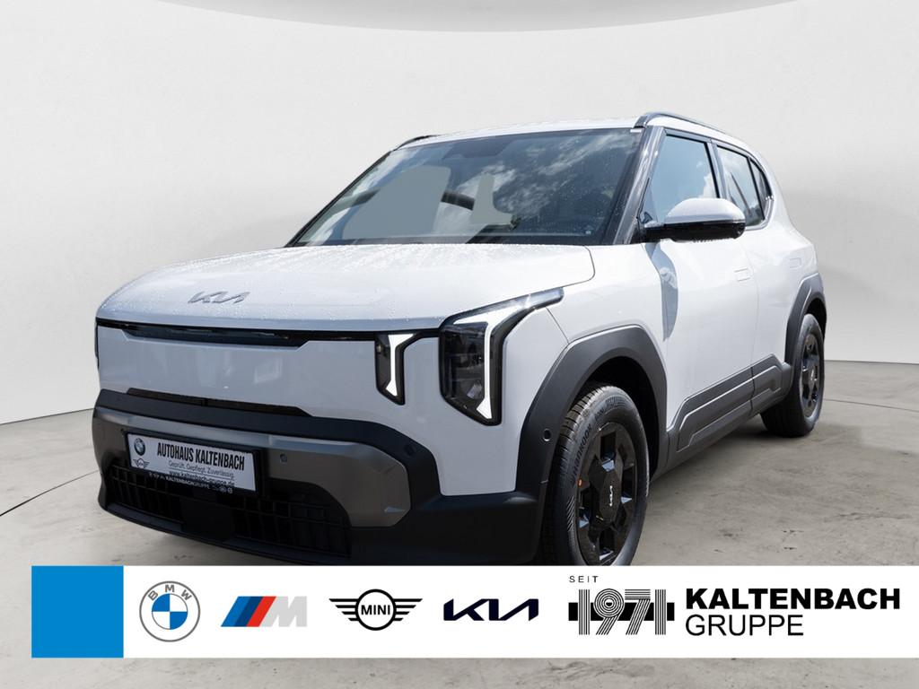 KIA EV2 Earth in Weiß von vorne KIA EV2 Earth in Weiß von vorne