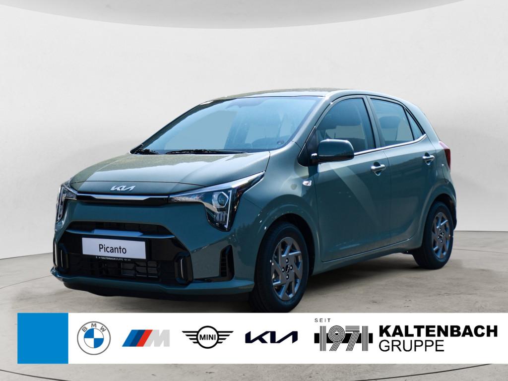 KIA Picanto 1.0 Vision in Grün von vorne KIA Picanto 1.0 Vision in Grün von vorne