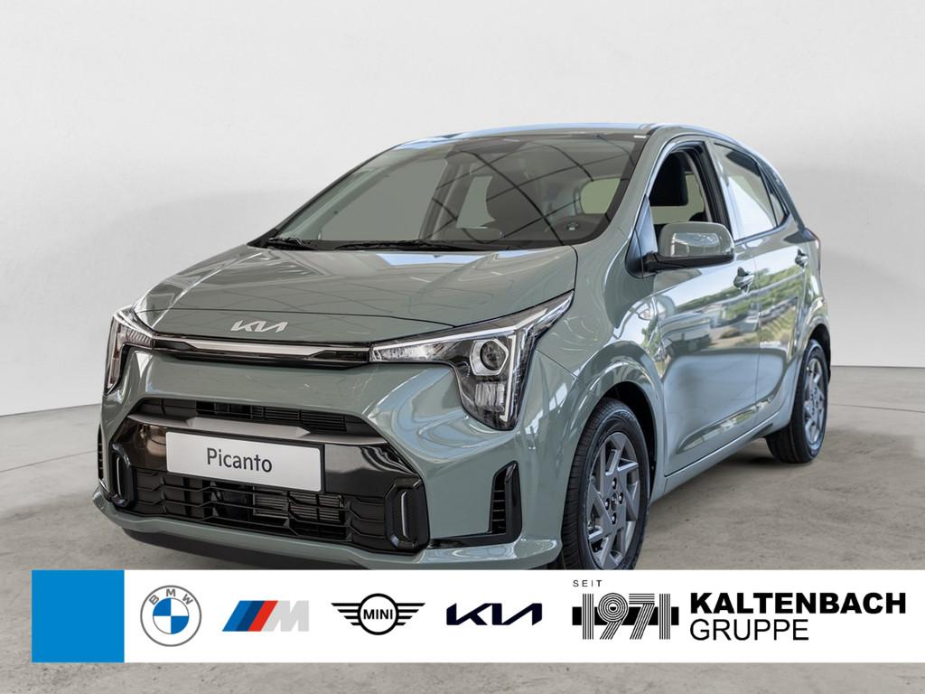 KIA Picanto 1.0 Vision in Grün von vorne KIA Picanto 1.0 Vision in Grün von vorne
