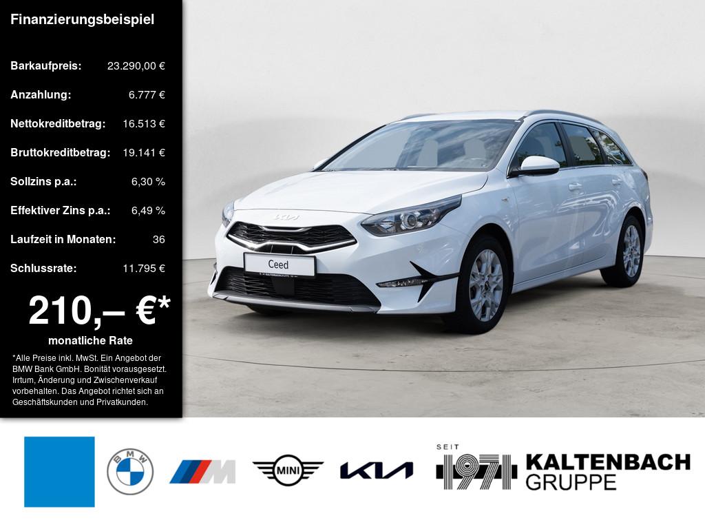 KIA Ceed _SW1.5 T-GDI Vision in Weiß von vorne KIA Ceed _SW1.5 T-GDI Vision in Weiß von vorne
