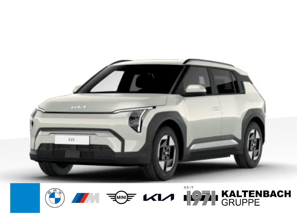 KIA EV3 Earth in Silber von vorne