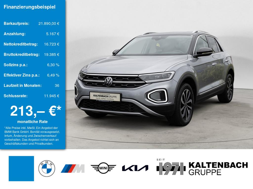 VW T-Roc 1.5 TSI Style in Silber von vorne VW T-Roc 1.5 TSI Style in Silber von vorne