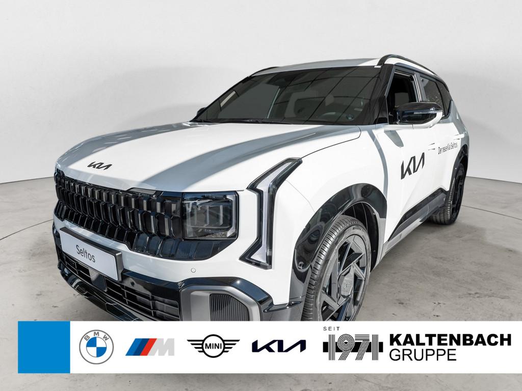 KIA Seltos 1.6 T-GDI X-Line 4WD in Weiß von vorne