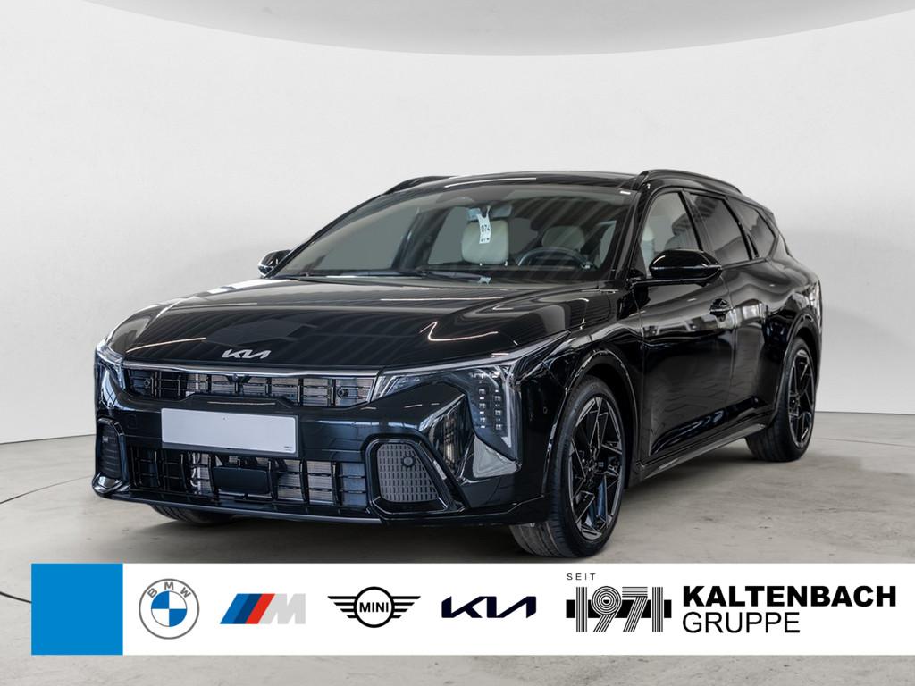 KIA K4 Sportswagon 1.6 T-GDI GT-Line in Schwarz von vorne KIA K4 Sportswagon 1.6 T-GDI GT-Line in Schwarz von vorne