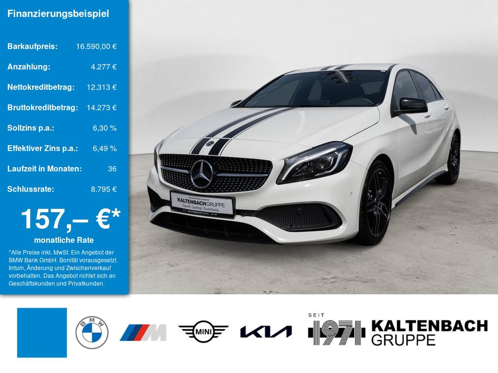 MERCEDES-BENZ A 200 in Weiß von vorne