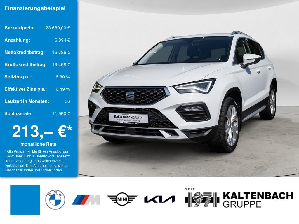SEAT Ateca 2.0 TSI Xperience 4Drive in Weiß von vorne SEAT Ateca 2.0 TSI Xperience 4Drive in Weiß von vorne