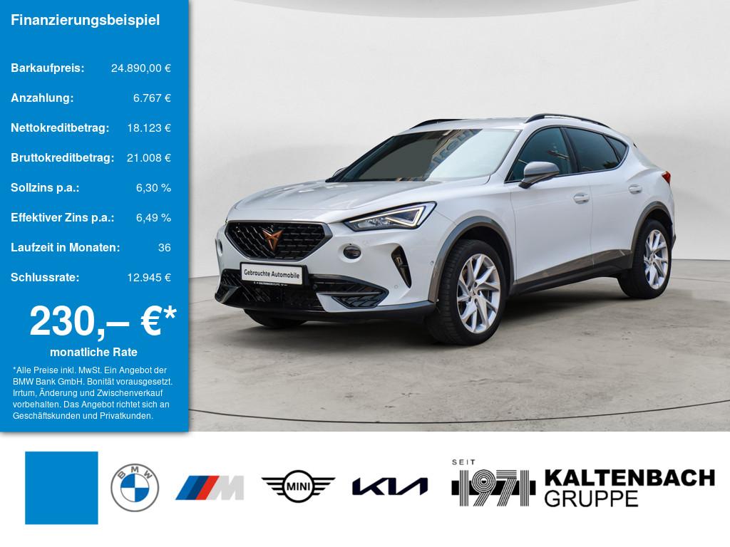 CUPRA Formentor 2.0 TDI 4Drive in Weiß von vorne CUPRA Formentor 2.0 TDI 4Drive in Weiß von vorne