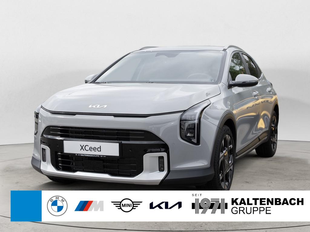 KIA XCeed 1.6 T-GDI in Grau von vorne KIA XCeed 1.6 T-GDI in Grau von vorne