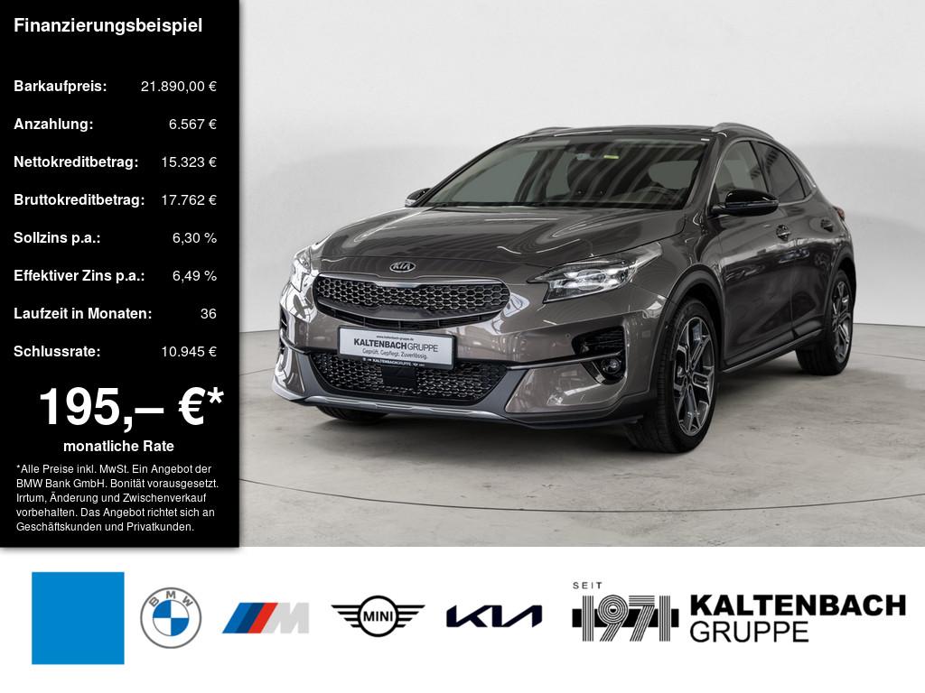 KIA XCeed 1.6 T-GDi Platinum Edition in Braun von vorne KIA XCeed 1.6 T-GDi Platinum Edition in Braun von vorne