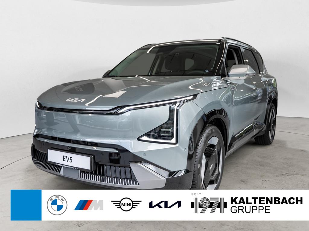 KIA EV5 Earth in Grün von vorne KIA EV5 Earth in Grün von vorne