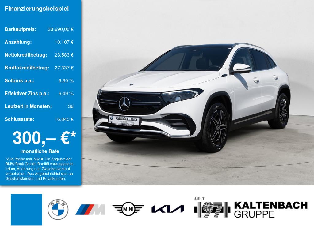MERCEDES-BENZ EQA 250 AMG Line in Weiß von vorne