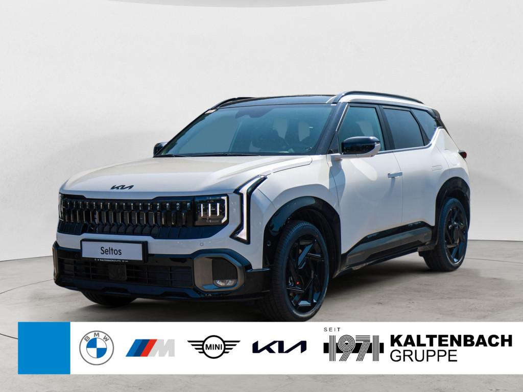 KIA Seltos 1.6 T-GDi X-Line in Weiß von vorne