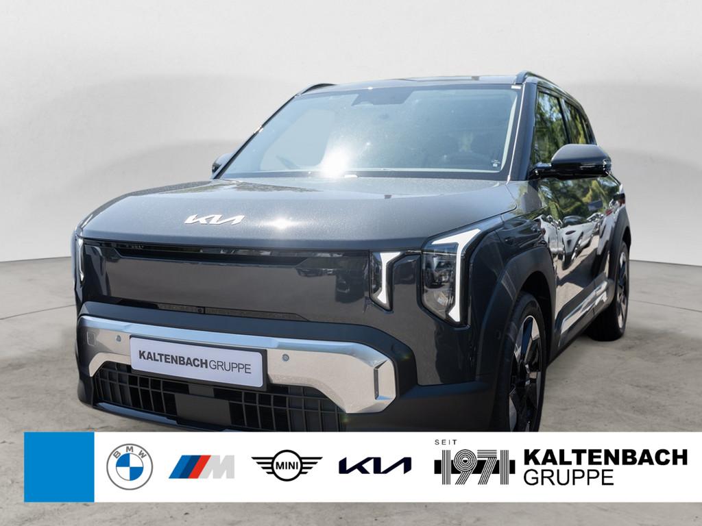 KIA EV2 Earth in Grau von vorne KIA EV2 Earth in Grau von vorne
