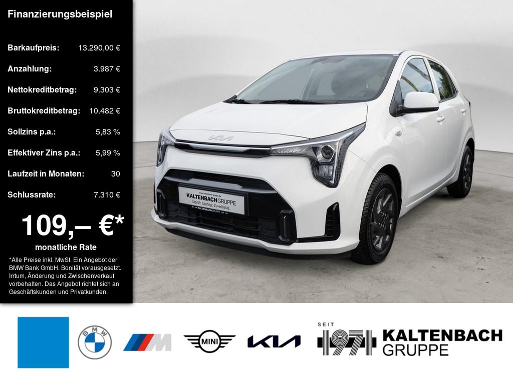 KIA Picanto 1.0 Vision in Weiß von vorne