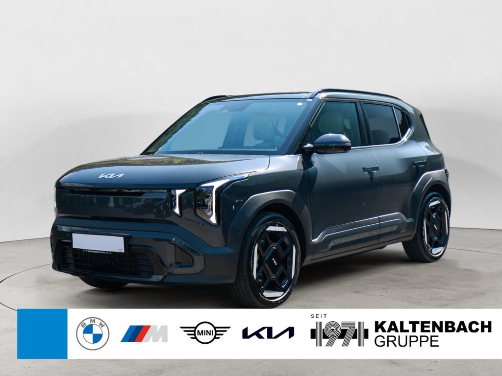KIA EV2 GT-Line in Grau von vorne KIA EV2 GT-Line in Grau von vorne