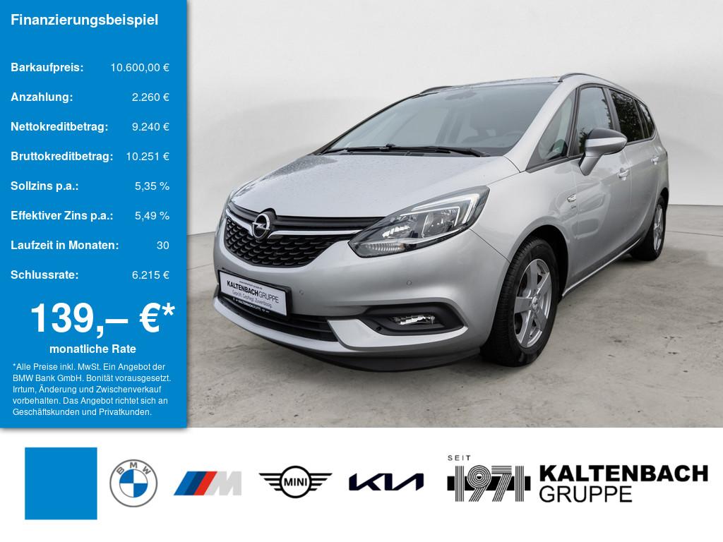OPEL Zafira 1.4 Turbo Active in Silber von vorne OPEL Zafira 1.4 Turbo Active in Silber von vorne