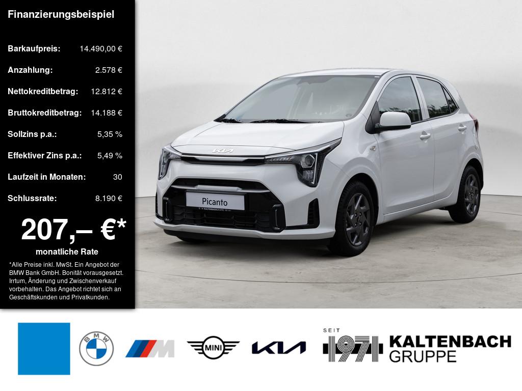 KIA Picanto 1.0 Vision in Weiß von vorne