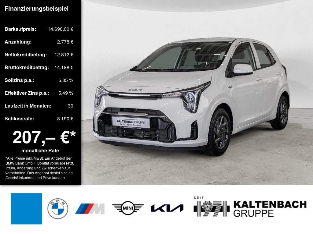 KIA Picanto 1.0 Vision in Weiß von vorne