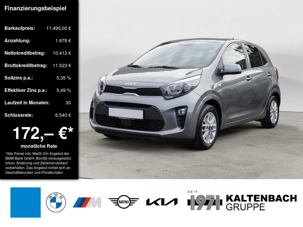 KIA Picanto 1.2 Dream-Team Edition in Grau von vorne