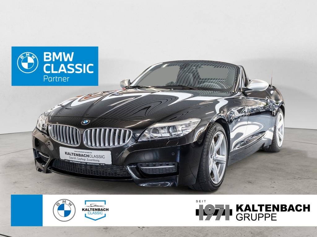 BMW Oldtimer Z4 sdrive 35is in Schwarz von vorne