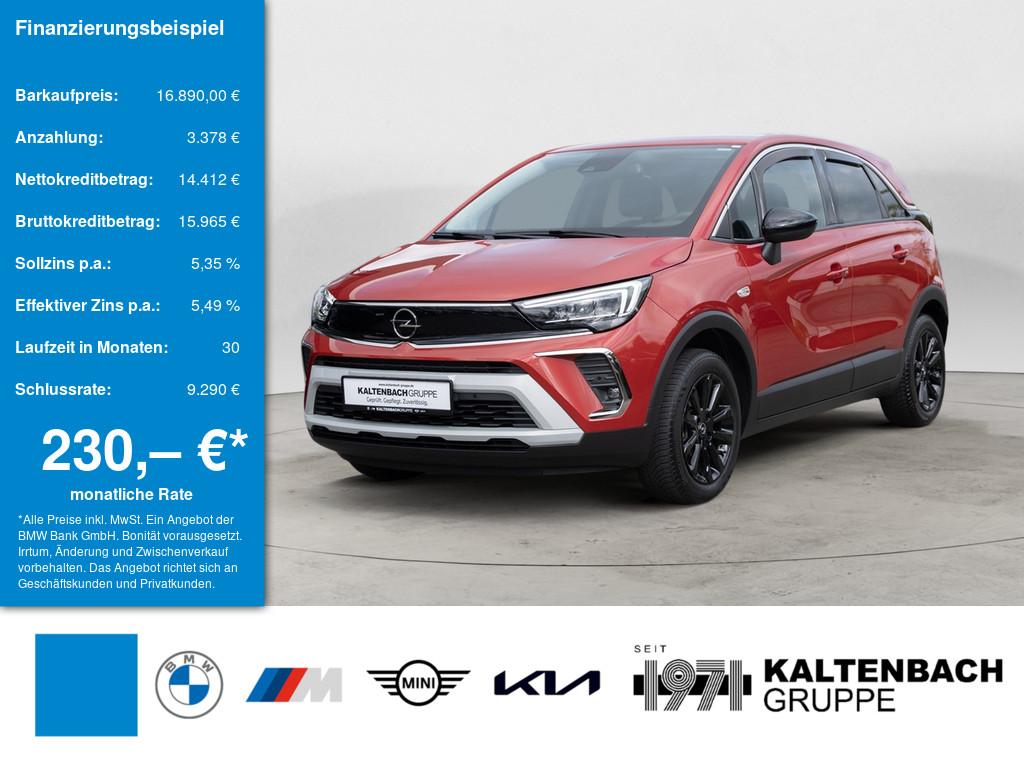 OPEL Crossland 1.2 Turbo in Rot von vorne