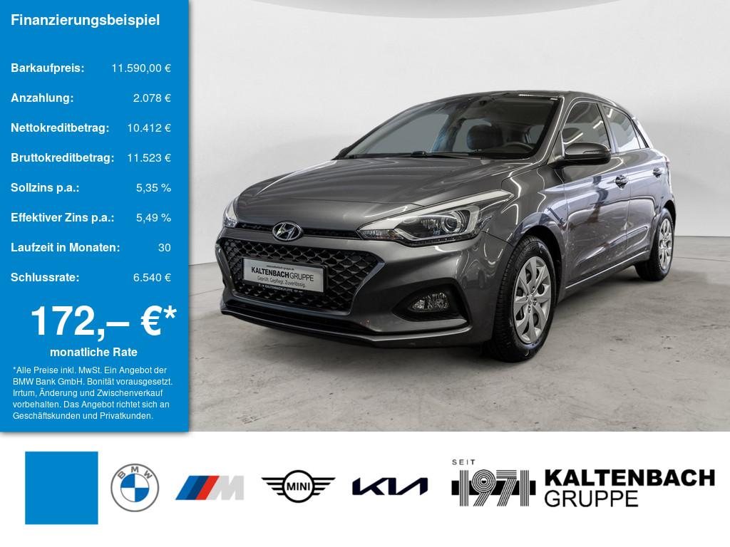 HYUNDAI i20 1.0 Trend in Grau von vorne