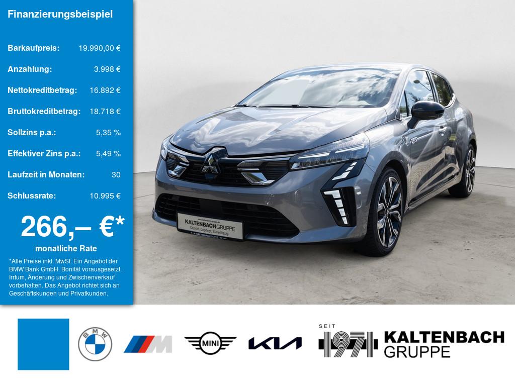 MITSUBISHI Colt 1.6 Top Hybrid in Grau von vorne MITSUBISHI Colt 1.6 Top Hybrid in Grau von vorne