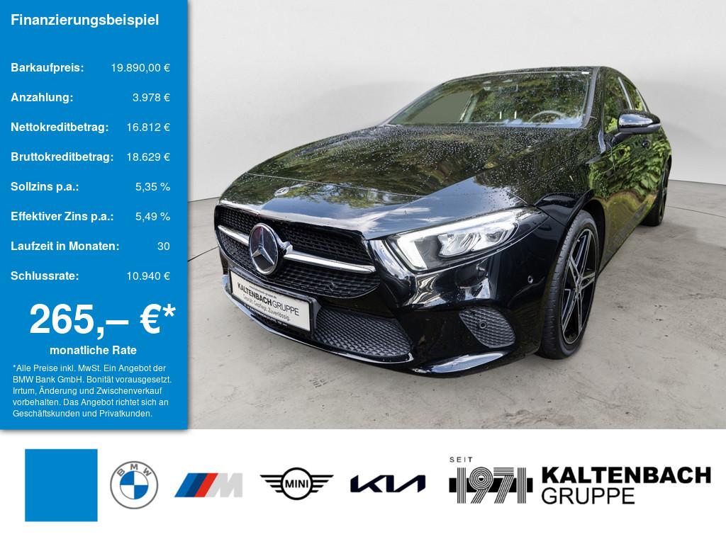 MERCEDES-BENZ A 200 Progressive in Schwarz von vorne