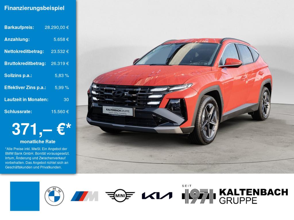 HYUNDAI Tucson 1.6 Trend 4WD in Rot von vorne