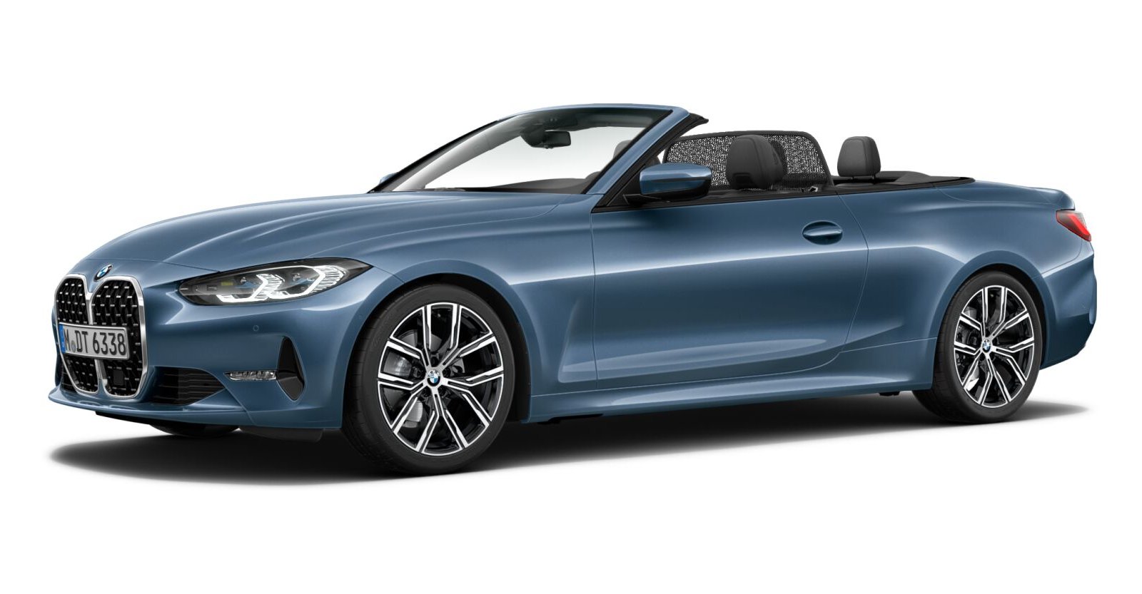 BMW BMW 4er in Blau von vorne BMW BMW 4er in Blau von vorne