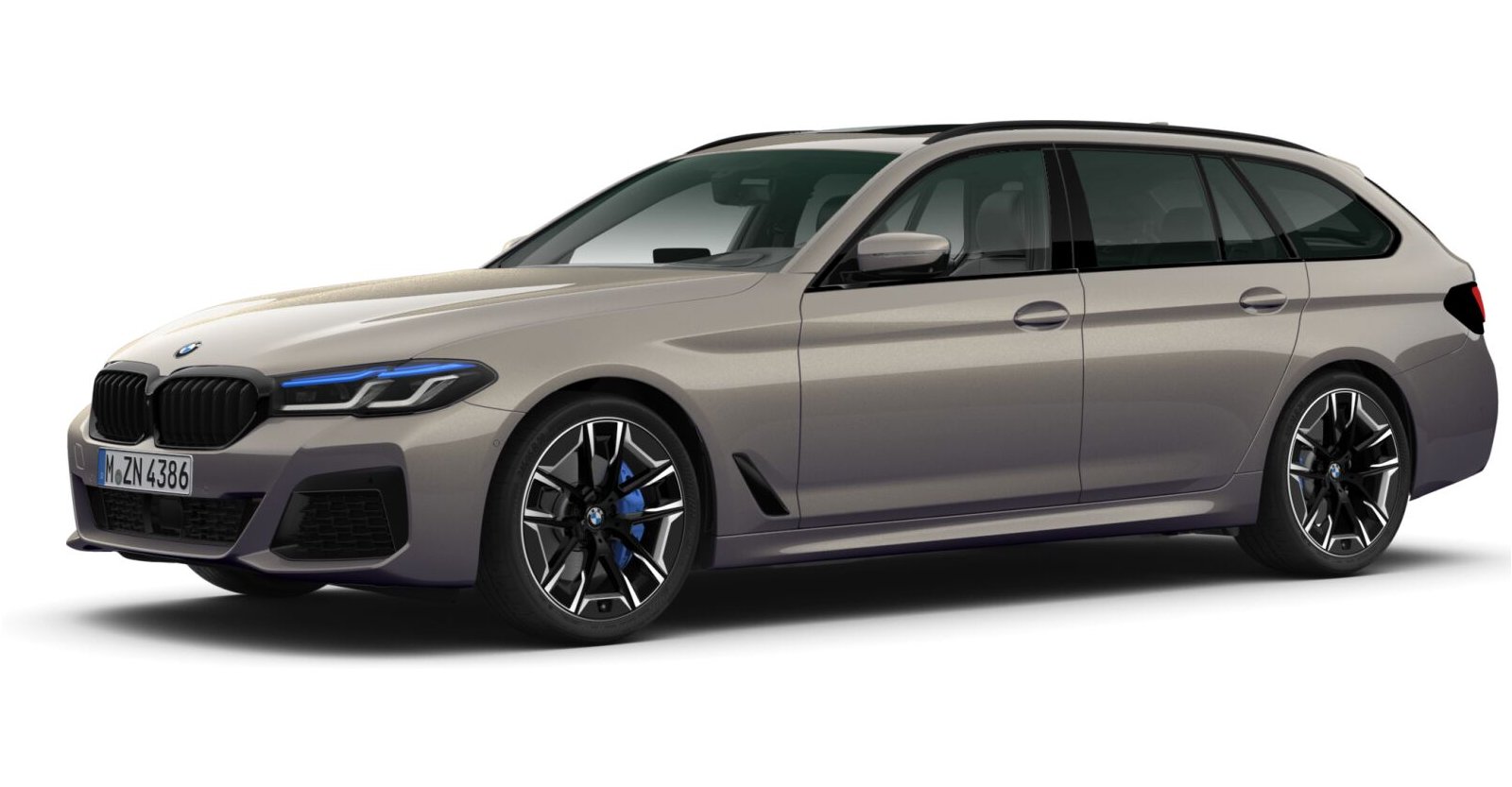 BMW BMW 5er in Grau von vorne BMW BMW 5er in Grau von vorne