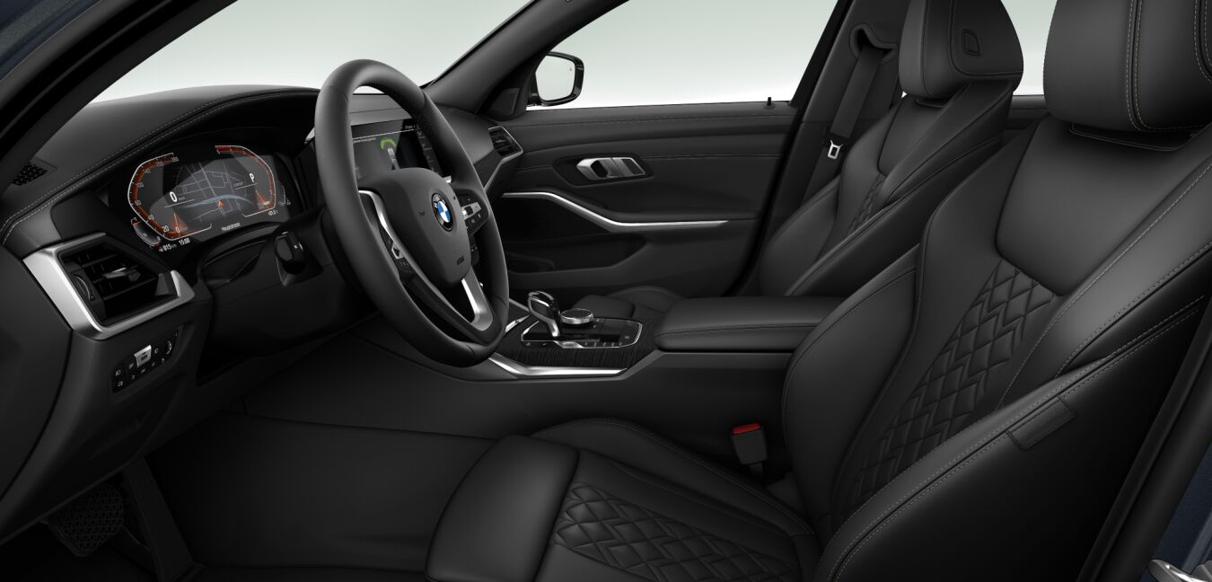 BMW BMW 3er im Innenraum seitlich BMW BMW 3er im Innenraum seitlich