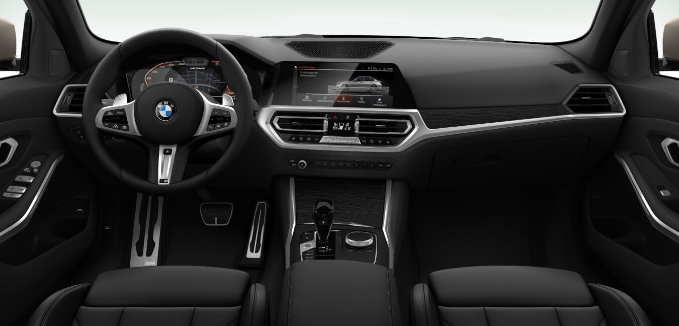 BMW BMW 3er im Innenraum von vorne BMW BMW 3er im Innenraum von vorne