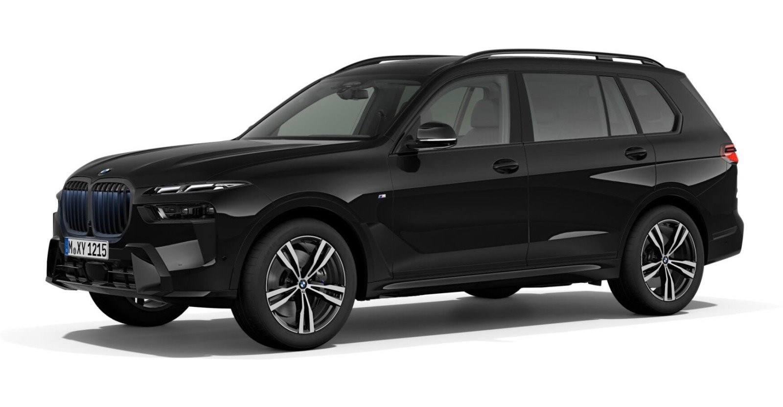 BMW X7 xDrive40d in Grau von vorne