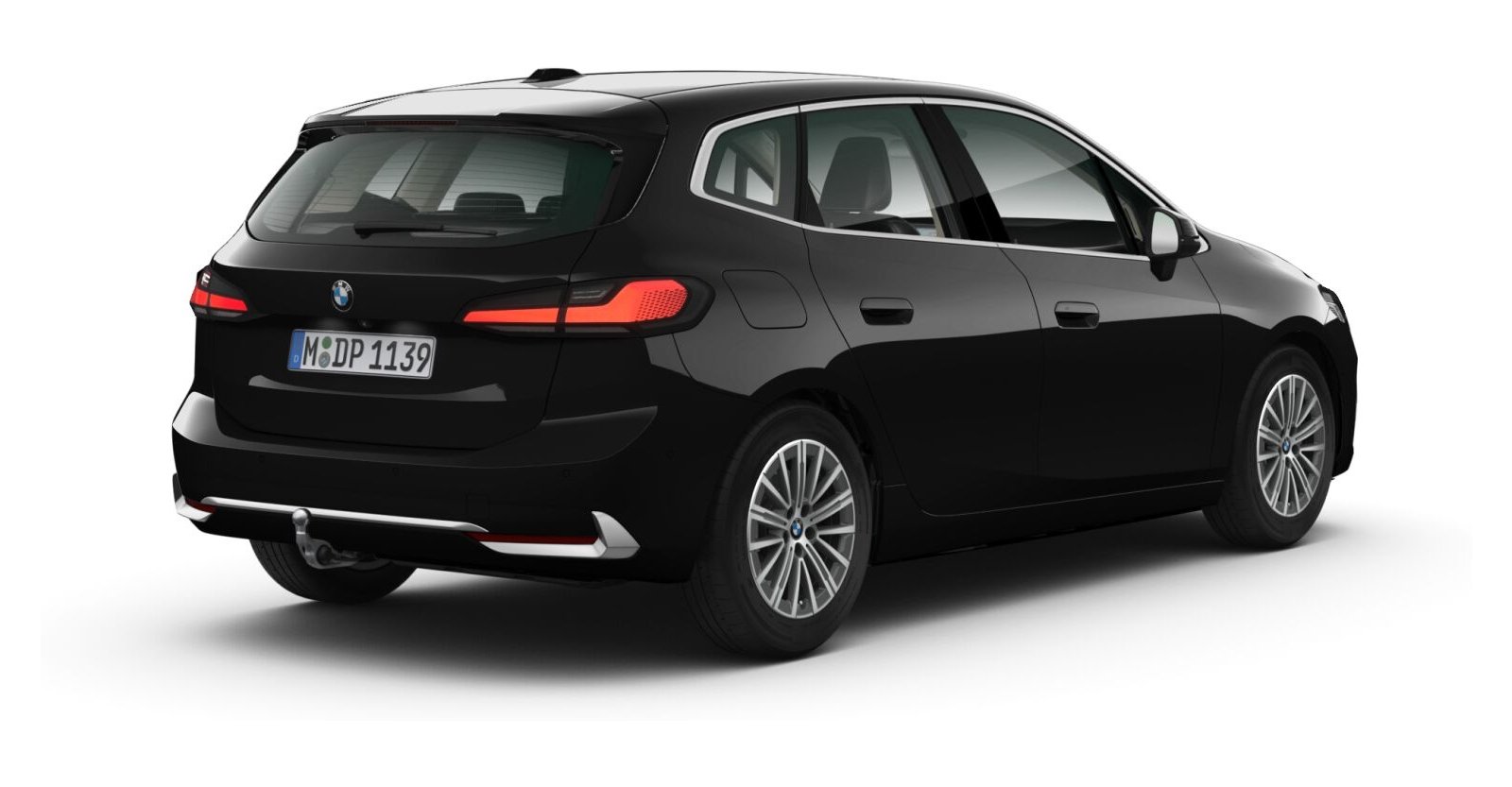 BMW BMW 2er in Schwarz von hinten BMW BMW 2er in Schwarz von hinten