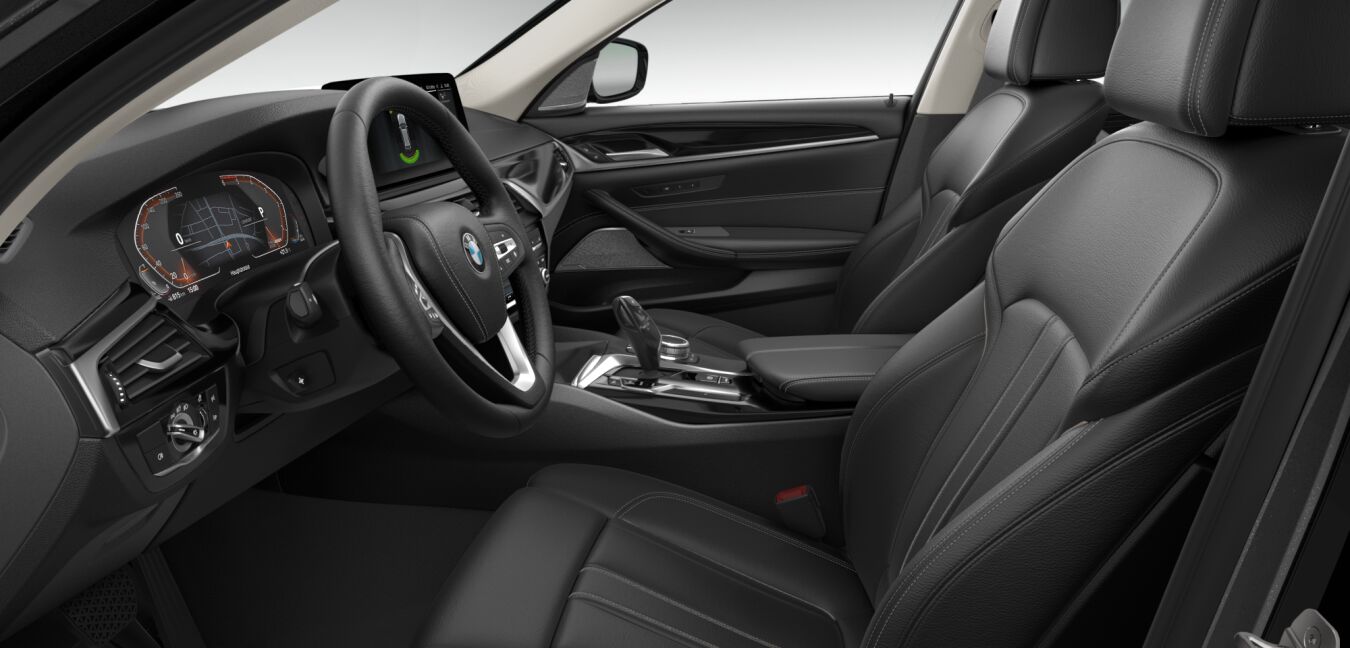 BMW BMW 5er im Innenraum seitlich BMW BMW 5er im Innenraum seitlich