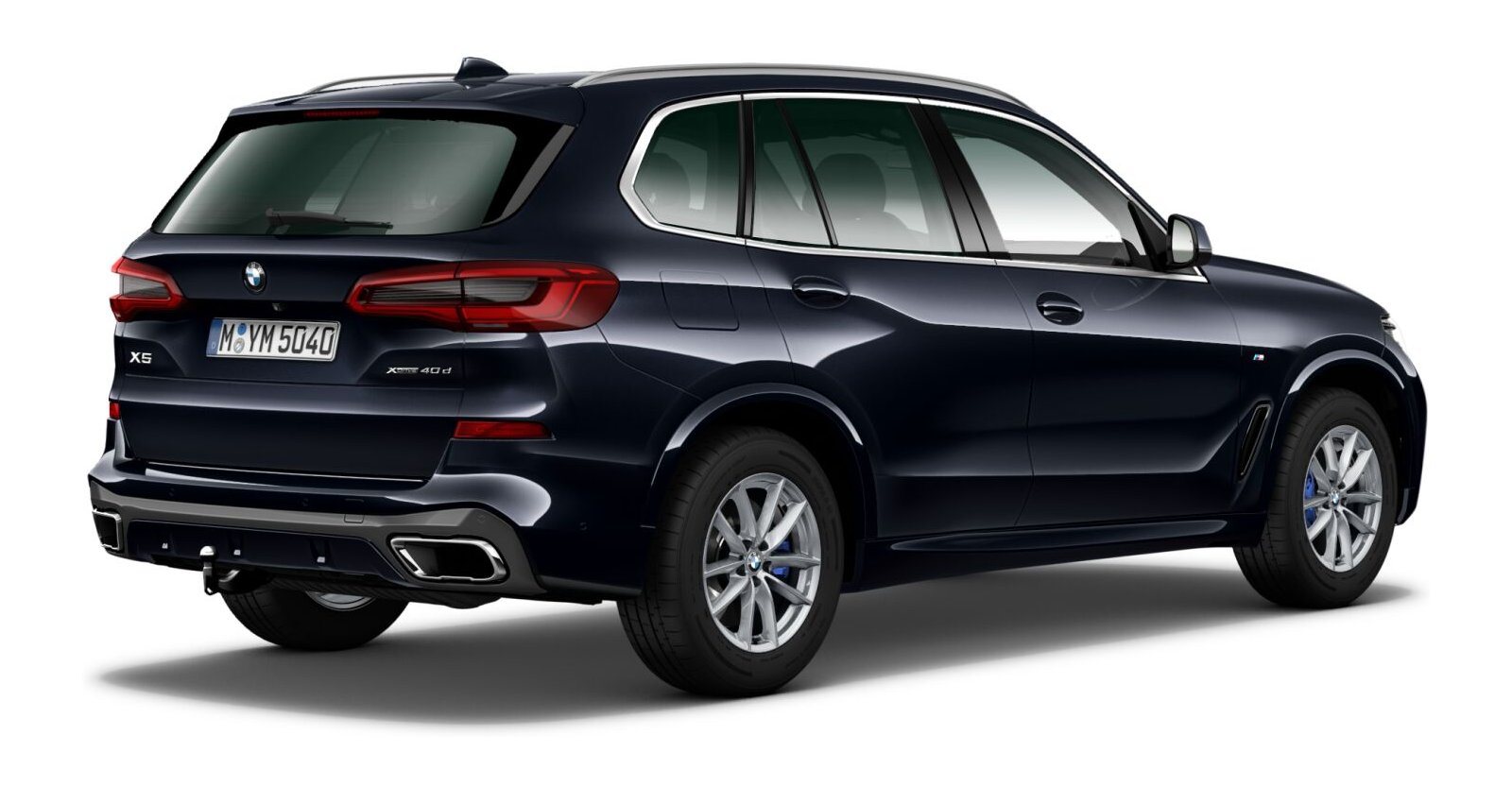 BMW BMW X in Schwarz von hinten BMW BMW X in Schwarz von hinten