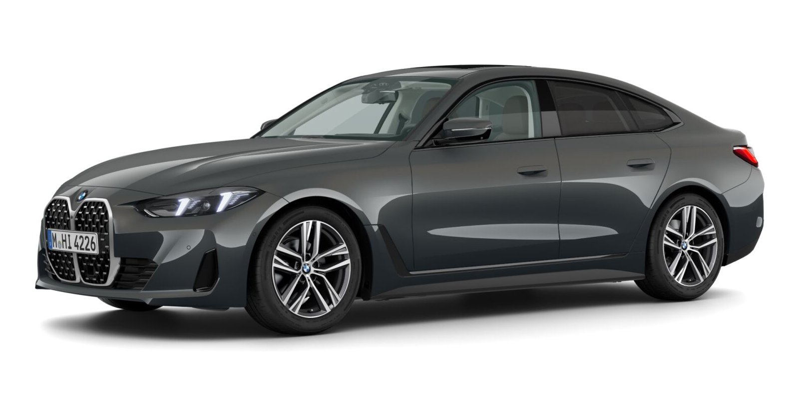 BMW BMW 4er in Grau von vorne