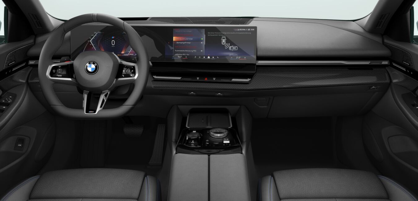 BMW BMW 5er im Innenraum von vorne
