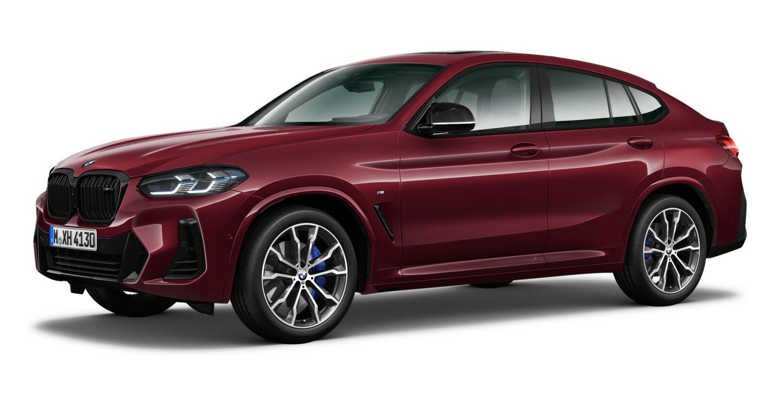 BMW BMW X in Rot von vorne BMW BMW X in Rot von vorne