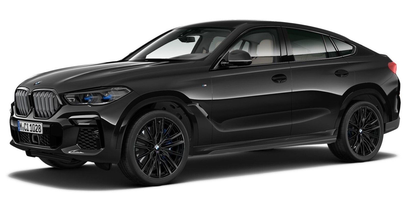 BMW BMW X in Schwarz von vorne BMW BMW X in Schwarz von vorne
