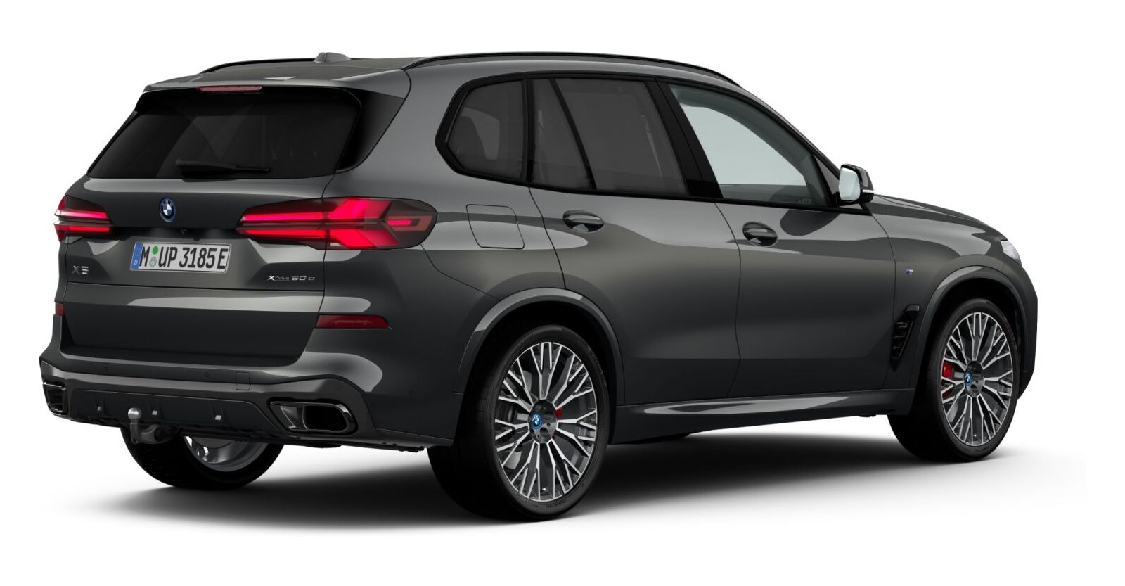 BMW BMW X in Grau von hinten BMW BMW X in Grau von hinten
