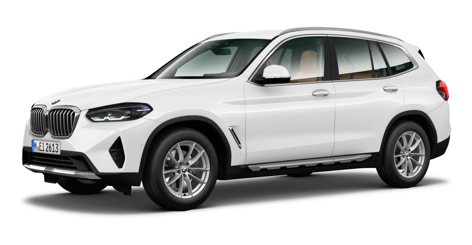 BMW BMW X in Weiß von vorne BMW BMW X in Weiß von vorne